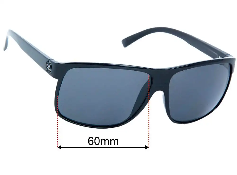 Von Zipper Sidepipe 60mm Replacement Lenses